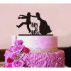 Cake Topper ‚Mr & Mrs - drôle’