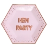 Pappteller 'Hen Party' (8 Stück)