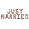 Ballon 'Just Married' - rose gold