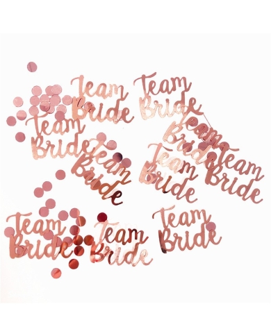 EVJF ♥ Confettis 'Team Bride' ♥ the-weddingshop.ch