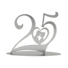 Figurine mariage '25 - Mariage d'argent'