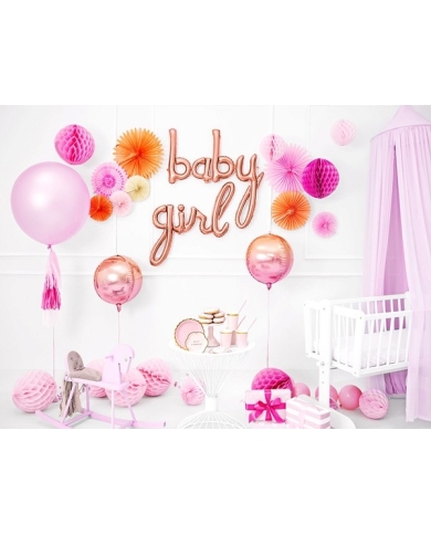 Folienballon 'Baby' - roségold