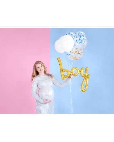 Folienballon 'Boy' - gold