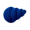 Boule alvéolée - bleu (20 cm)