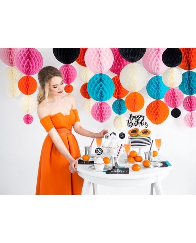 Wabenball - dark pink (30 cm)