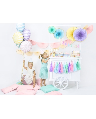 3 Rosaces roses bordures dorées