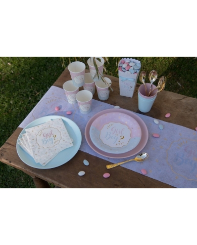 10 Assiettes 'Girl or Boy'