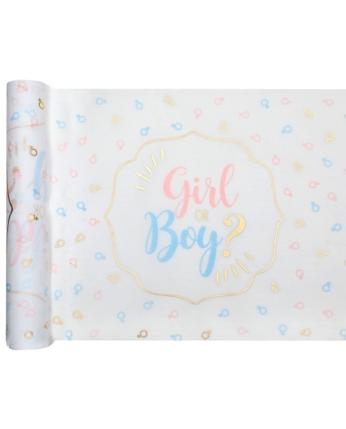 Chemin de table 'Girl or Boy'