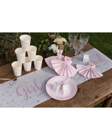 10 Gobelets 'Baby Girl'