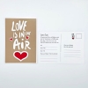 25 cartes pour ballons 'Loves is in the air' - The-Weddingshop