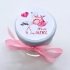 Autocollant 'Cigogne avec cœur - It's a Girl' - The-Weddingshop