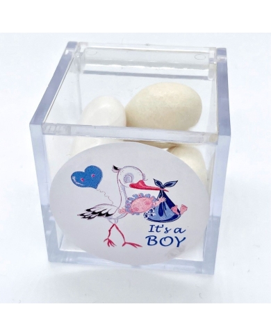 Aufkleber 'Stoch mit Herz - It's a Boy'