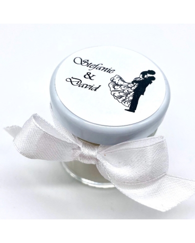 Miniglas personalisiert 'Brautpaar'