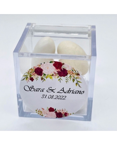 Autocollant personnalisé 'Roses'