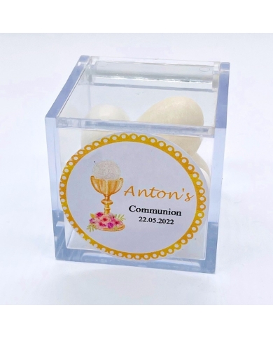 Aufkleber personalisiert 'Kelch' - franz