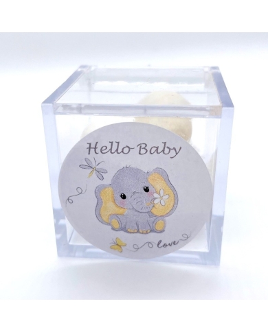 Aufkleber 'Hello Baby'