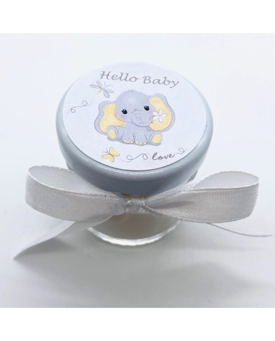 Babyparty - Miniglas 'Hello Baby' - The-Weddingshop