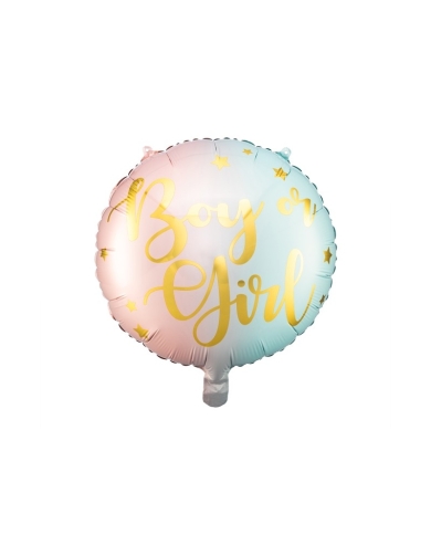 Babyshower - Ballon 'Boy or Girl' - The-Weddingshop