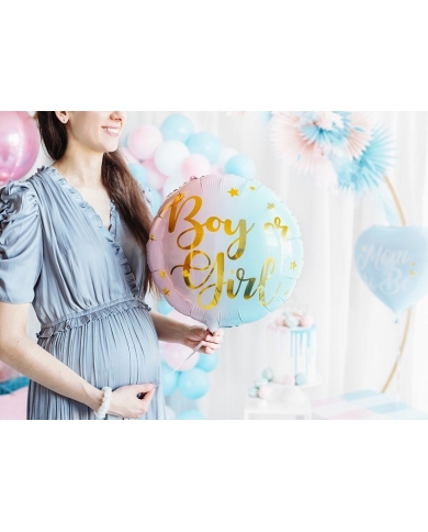 Babyshower - Ballon 'Boy or Girl' - The-Weddingshop