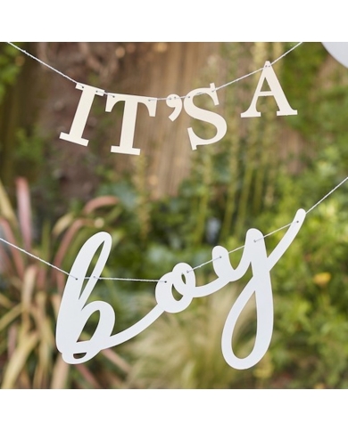 Girlande 'It's a Boy'