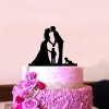 Cake Topper ♥ Couple de mariés avec deux petit enfants  ♥ the-weddingshop.ch