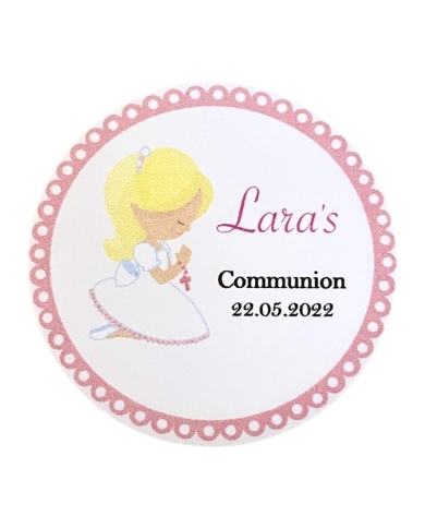 Anhänger personalisiert 'Mädchen blond'