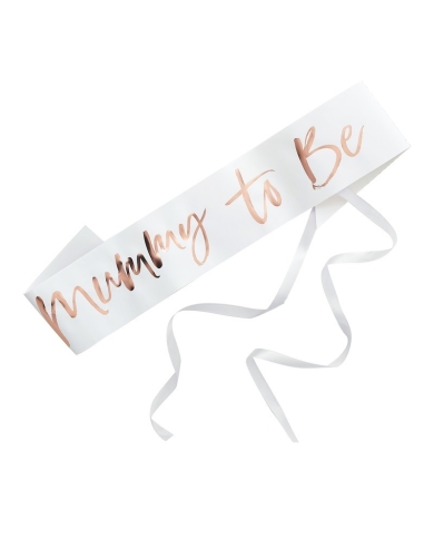 Babyparty - Schärpe Mummy to be - the-Weddingshop.ch