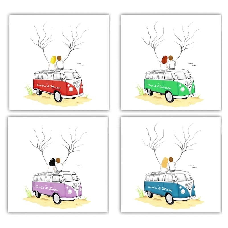 Fingerprint-Poster VW-Bus - The-Weddingshop