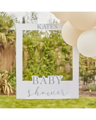 Cadre Photobooth 'Baby Shower' personnalisable - The-Weddingshop