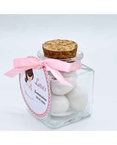 Kommunion - Korkenglas personalisiert - The-Weddingshop