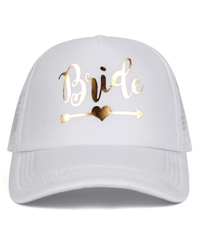 'Bride' Cap mit Herz