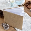 Livre d'or toile de jute ♥ The-Weddingshop
