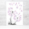Fingerprint-Poster 'Pusteblume'