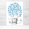 Fingerprint-Poster Strandkorb - The-Weddingshop