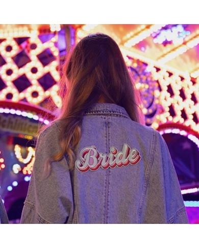 Aufbügelbild 'Bride'