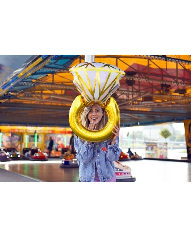 Folienballon 'Diamantring'