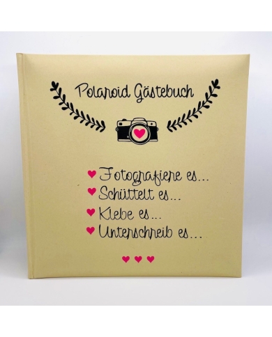 Polaroid Gästebuch - The-Weddingshop