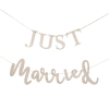 Holz Girlande 'Just Married'