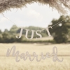 Holz Girlande 'Just Married'
