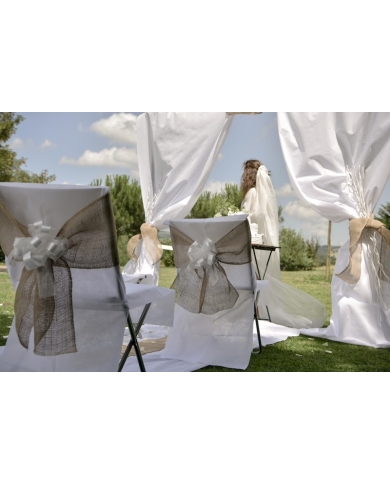 Dekoschleife gross - Pink (5 Stück)