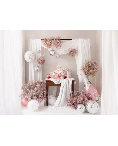 Ballon alu Bouteille de champagne 'Bride to be'