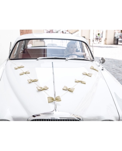 Kit décoration voiture 'Vintage' - The-Weddingshop