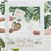 Photo Booth Polaroidrahmen 'Almost Mrs' personalisierbar - The-Weddingshop