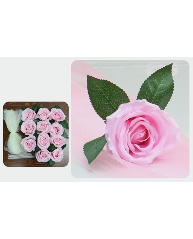 2 Guirlandes 'Roses' - Rose