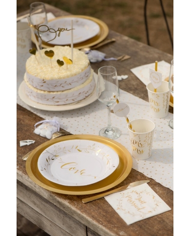 Serviettes 'Just Married' - or - The Weddingshop